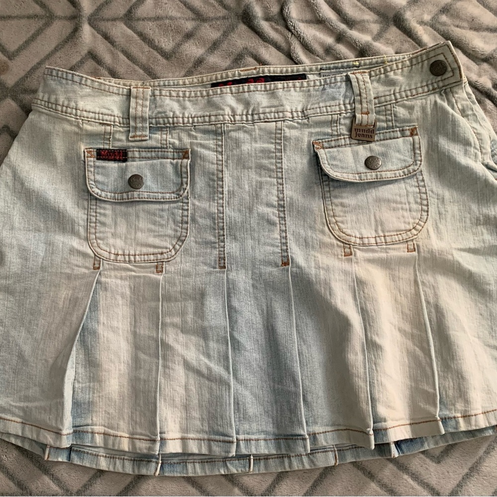 Y2K 90’s Mudd Pleated Mini Skirt